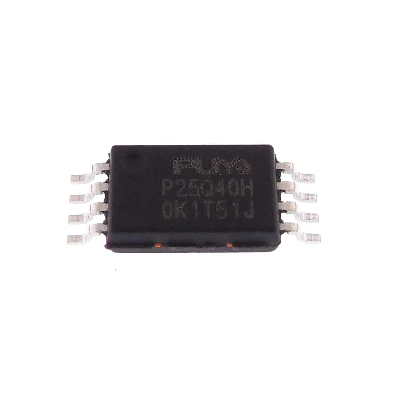 Chips Puya SPI NOR Flash P25Q40H-TSH-IR, circuito integrado, componentes electrónicos, IC, TSSOP8, lote de 10 unidades