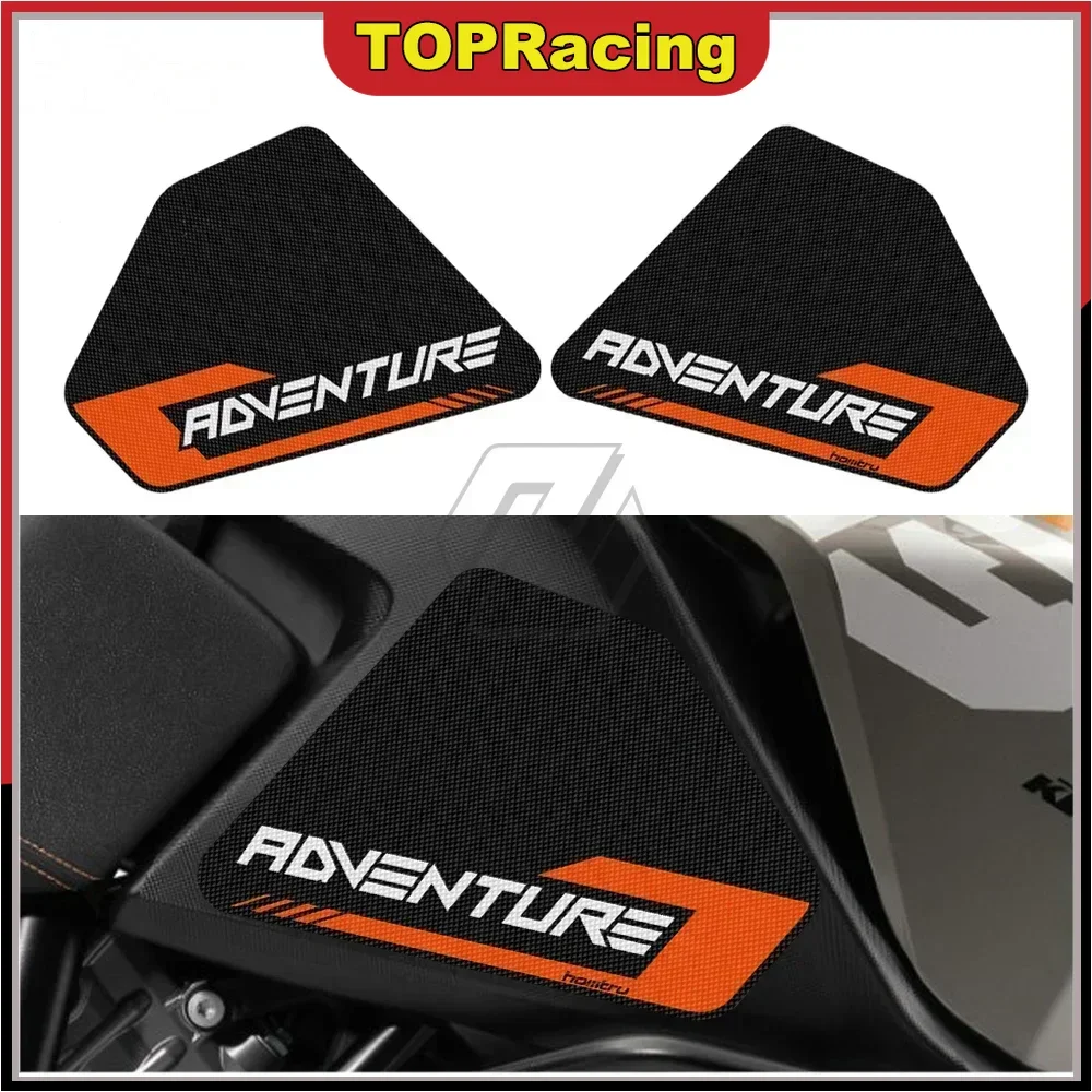 

Motorcycle Side Tank Pad Protection Sticker Knee Grip Anti-slip for KTM 1050 1090 1190 1290 Super ADV