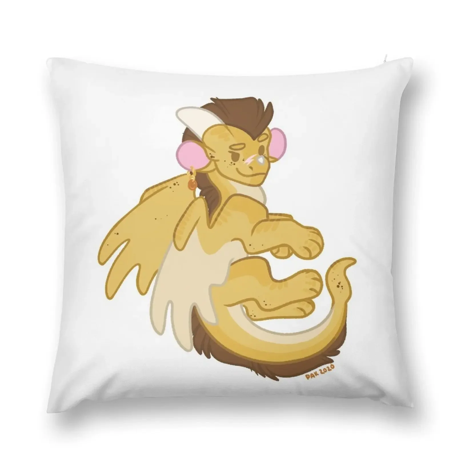 

Qibli - WOF Wings of Fire Throw Pillow Sofa Cushions Cover Sofa Cushion Cover pillow