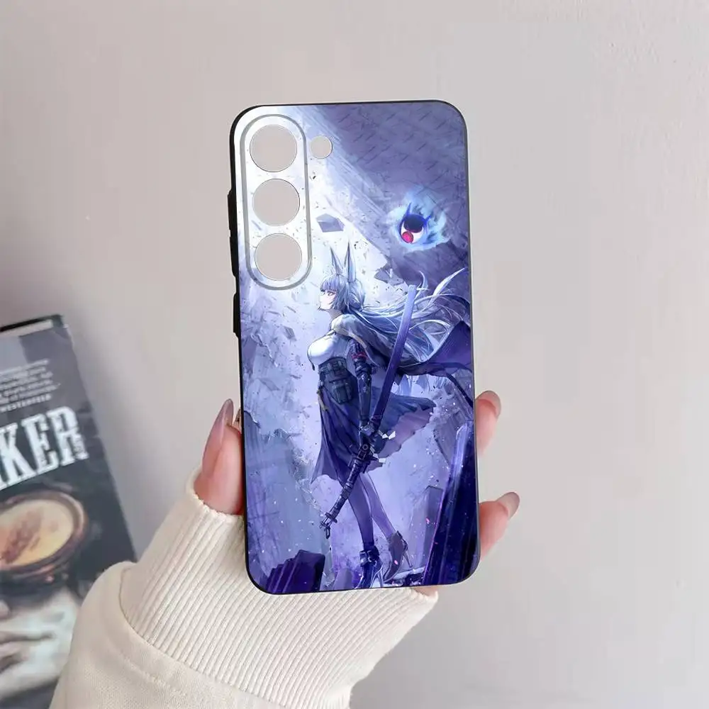 حافظة هاتف H-Hoshimi M-Miyabi ZZZ لهاتف سامسونج جالاكسي A73,72,51,53,52,71,22,5G,Note,J7,8,9 غطاء أسود ناعم