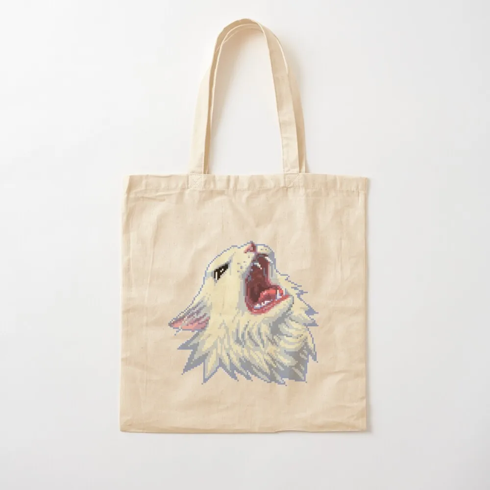 

8-bit Screamin' Thurston the Cat! Tote Bag hand bag women bag Canvas Tote