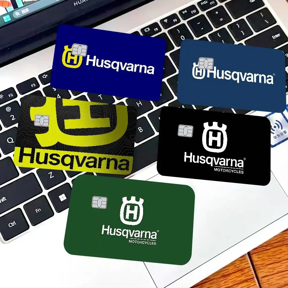 H-Husqvarnas Logo 100% Hot Sale Amine Credit Debit Bank Card Bus Card Film Skin Sticker
