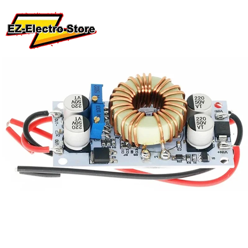 Convertidor de refuerzo de DC-DC, fuente de alimentación móvil de corriente constante, módulo elevador de controlador LED de 10A y 250W