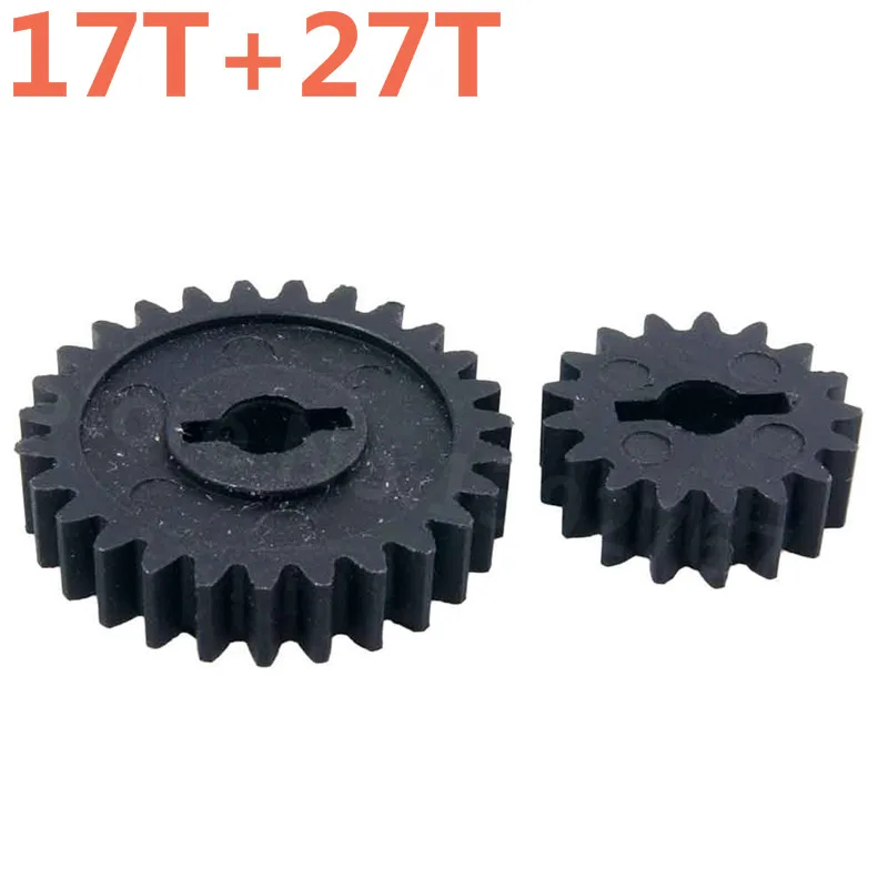 2 Stück/Packung RC HSP Diff. Getriebe 4 (17 Zähne)/5 (27 Zähne) 08067 Racing Ersatzteile Zubehör für 1/10 ferngesteuertes Auto