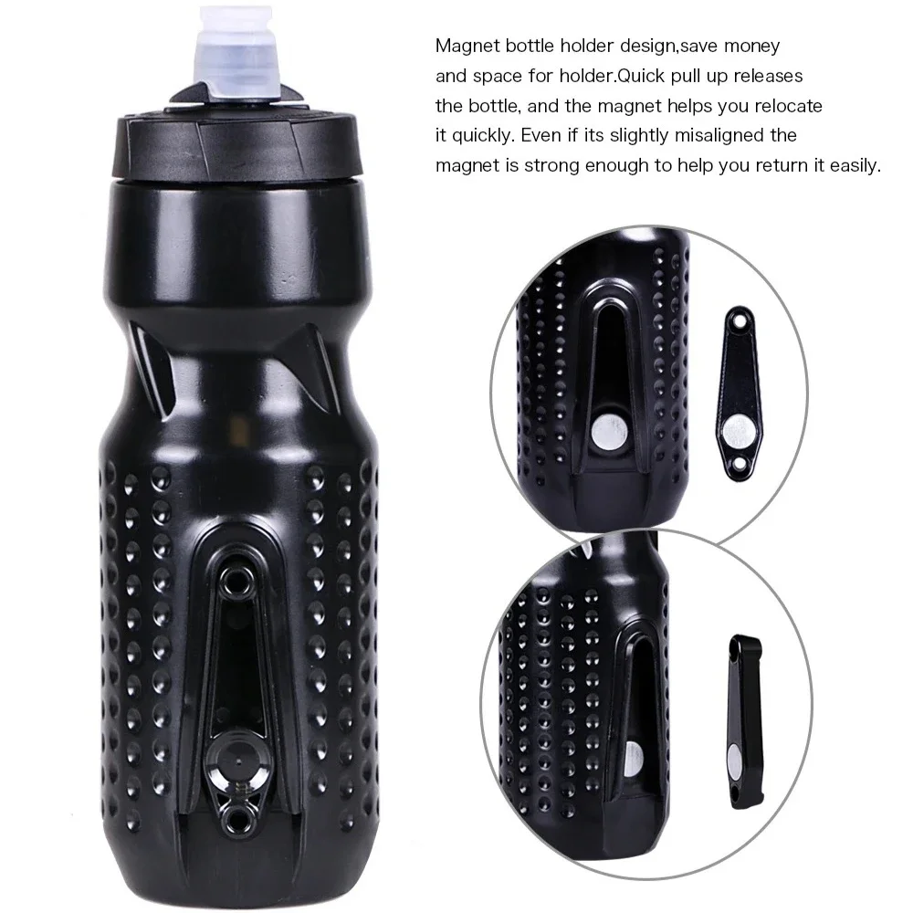 Innovation Costelo Magnetischer Flaschenhalter für Fahrrad, Sport-Wasserflasche, 710ml mit Druckverschluss – Detail 10