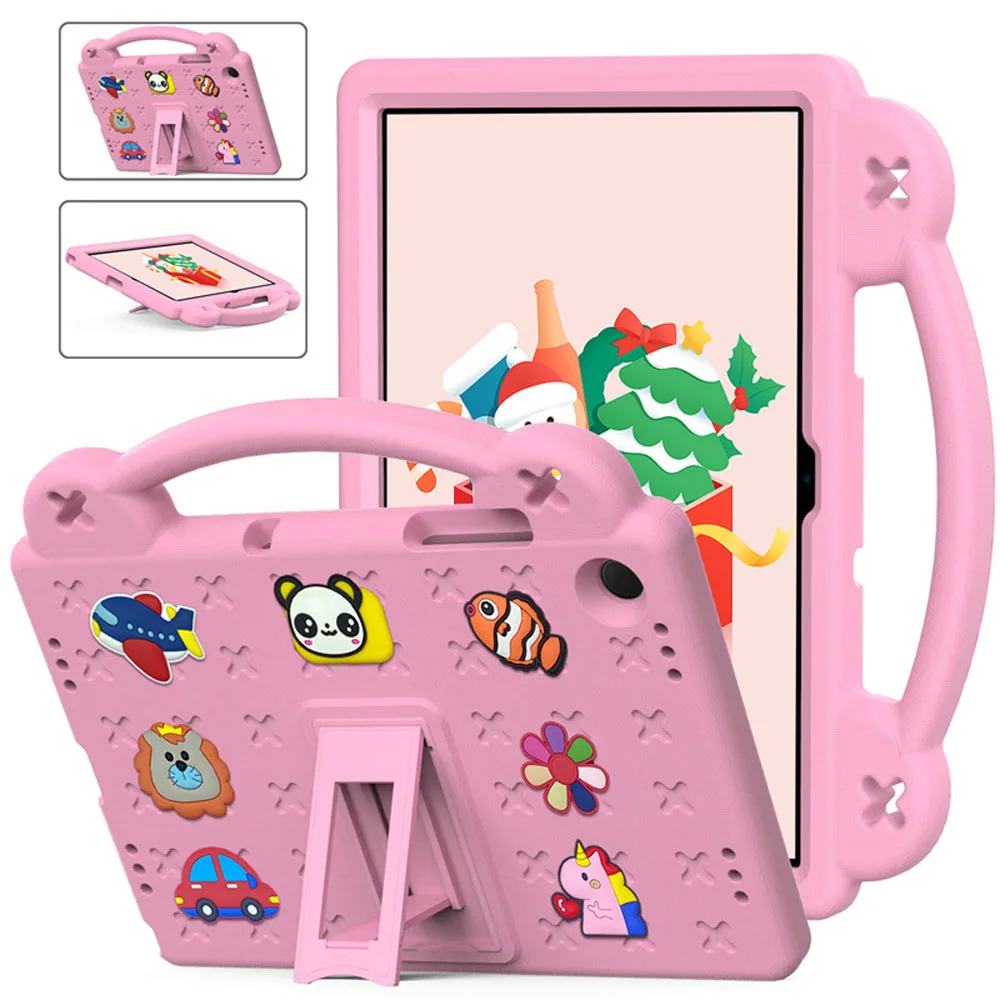 Kids Shockproof Case for Samsung Galaxy Tab A 10.1 2019 SM-T510 T515 EVA With Handle Stand Shockproof Anti-Drop Tablet Cover