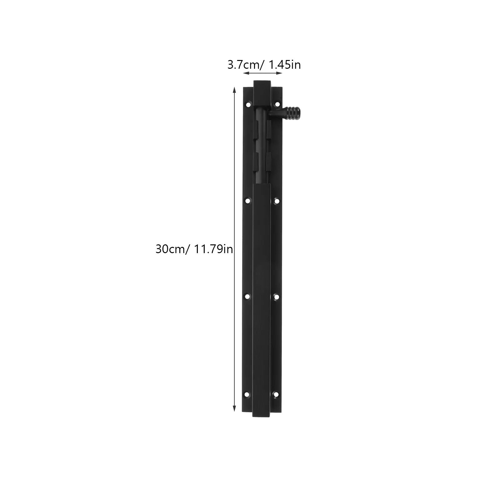 Aluminum Alloy Sliding Door Latch Bolt Heavy Duty Anti Theft Barrel Lock for Bathroom Kitchen Sliding Doors Windows Gates
