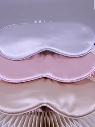 Markcorp Silk Sleep Three Piece Eye Mask Mask Hair Mask Mulberry Silk Soft Sleep Set Comfortable Light Luxury Eye Mask