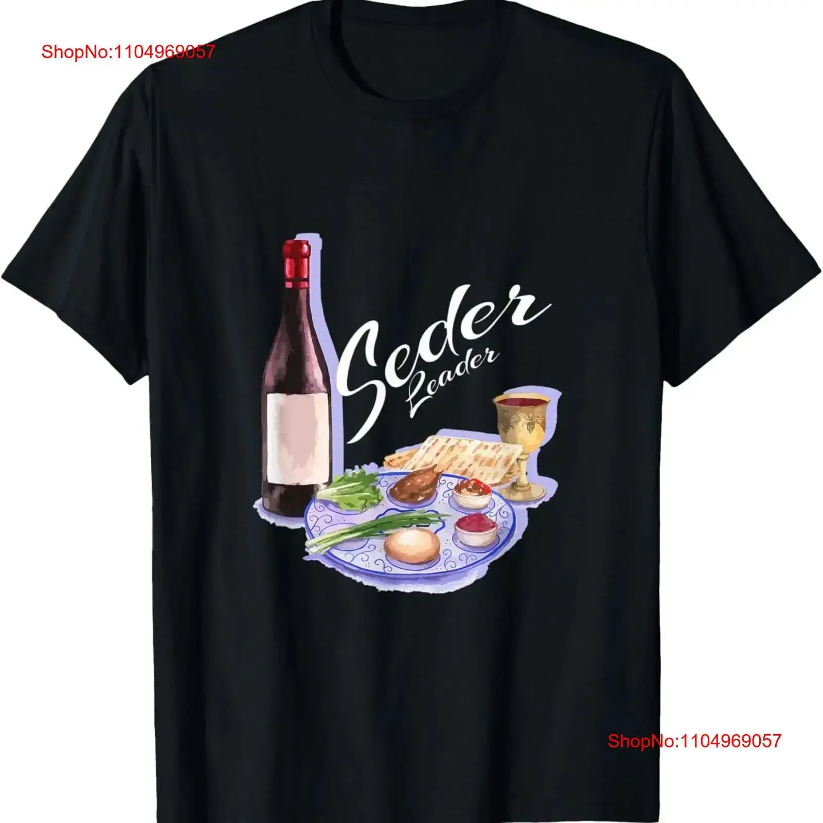 

Футболка Seder Leader Jewish Passover Tradition с забавным дизайном, винтажная стираная повседневная дышащая футболка с рисунком для повседневной носки