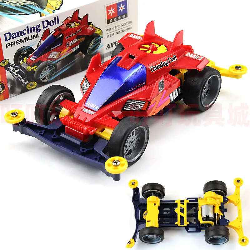 1 Set Da Xing Mini 4WD Car Model PROTO EMPEROR/Dancing Doll/CANNONBALL S2 Chassis 1/32 Cars