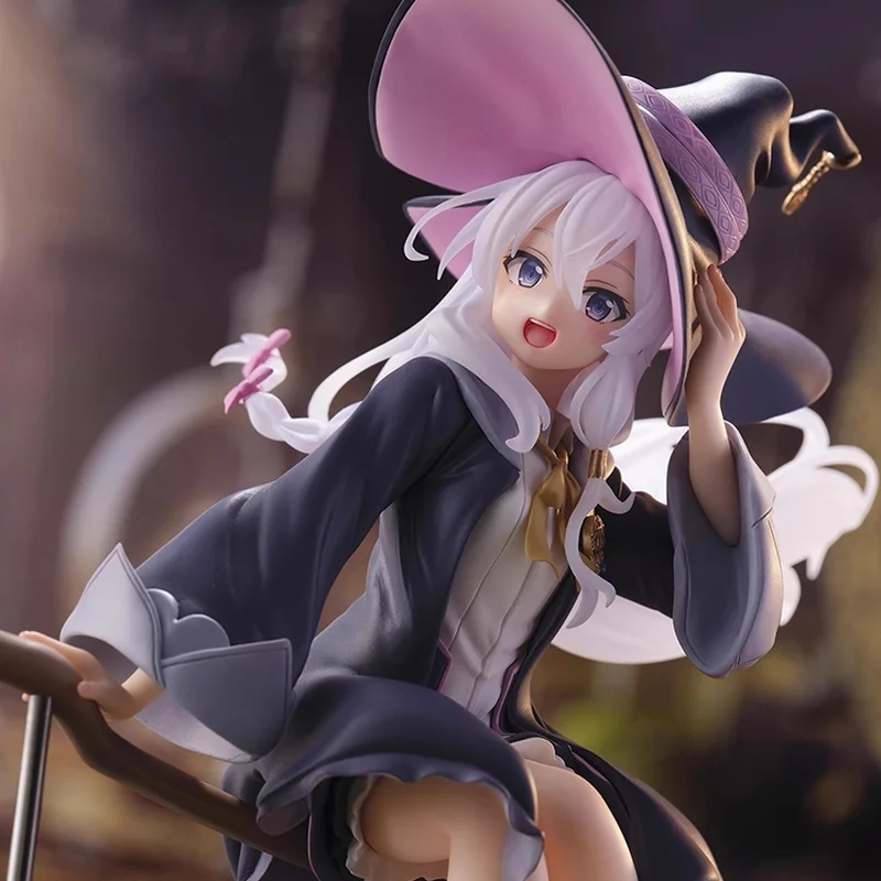 20cm Elaina Anime Figure Wandering Witch: The Journey Of Elaina Action Figure Witch Figurine Collection Model Toy Halloween Gift