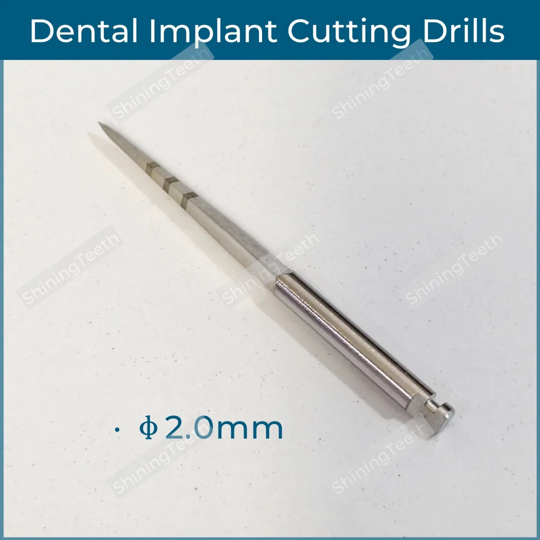 

Dental Lance Pilot Spade Marking Drill 2.0 Implant Irrigate Cutting Drills Dentist Tool