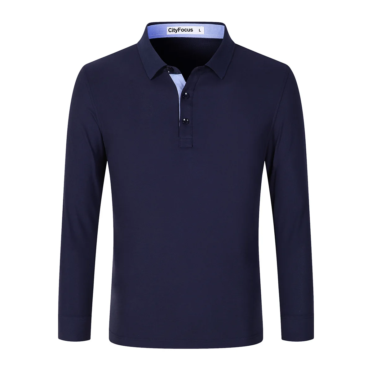 Men's Long Sleeved POLO High-quality Fashionable Slim Fit Spring Autumn Couple Team Clothing Customization