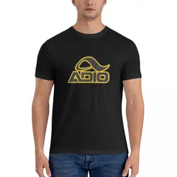 Super Men T Shirts Adio Funny Tees Short Sleeve Crew Neck T-Shirts 100% Cotton Gift Idea Tops