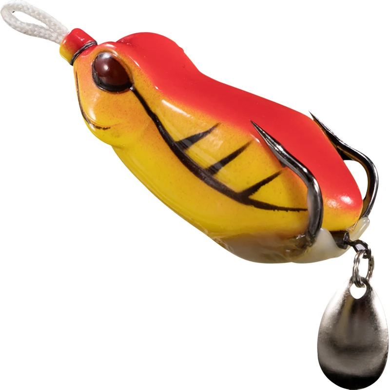 Simulated Thunder Frog Road Fishing Tailspin Micro Spinnerbait Bass Trout Deracou Spinner Vib Vibrating Tail Rotating Blade Spin view 4