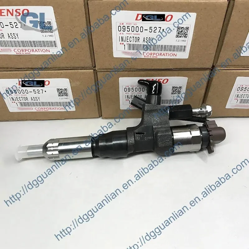 

Genuine Diesel Common Rail Injector 095000-5270 095000-5271 095000-5274 23670-E0250 23670-E0251 For HINO 500 J08E 7.7D ENGINE