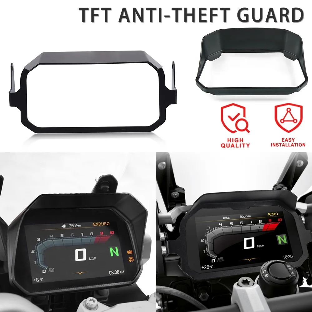 

Motorcycle TFT Anti theft screen protector cover Sun Visor Fit for BMW R1250GS R1200GS LC Adventure GS 1200 1250 R1200 R1250 GS