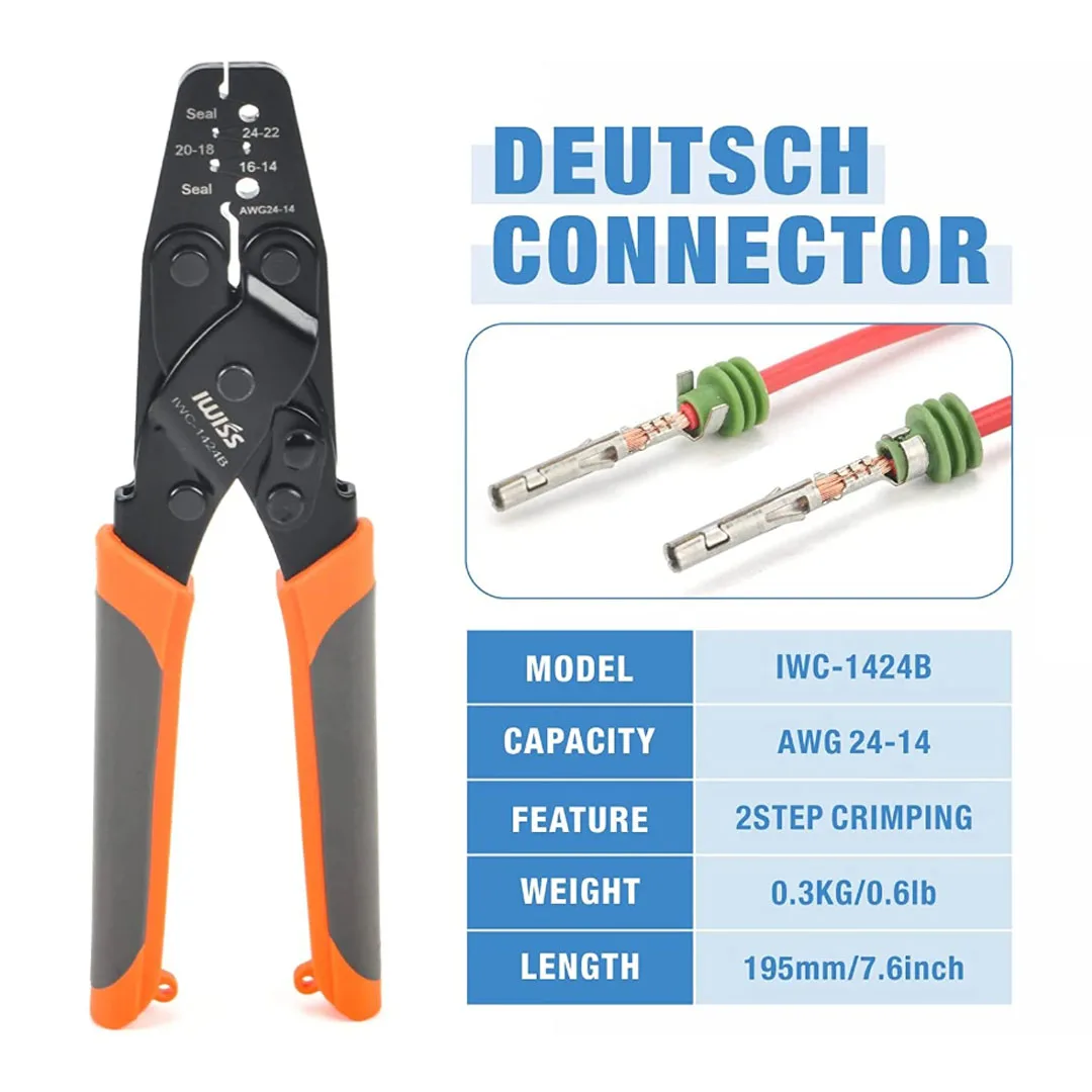 Imagem -03 - Crimpando os Alicate para o Conector Automotivo Ferramentas do Removedor do Pin