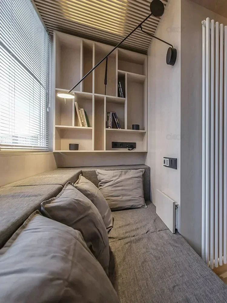 Designer Black Wall Lamp, Adjustable Swing Arm Sconce, Long Pole Flexible LED Reading Light for Bedroom Study Wall Mounted 3000K