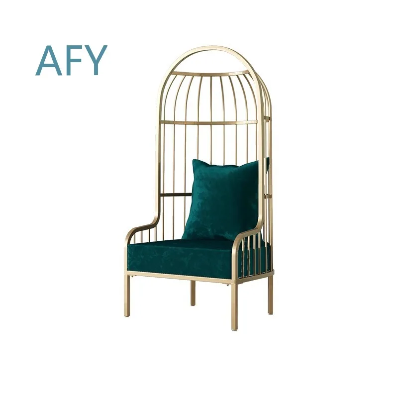 Nordic Sofa Chair for Living Room Backrest High Light Luxury Creative Design for Cage Direct Sales Lobby Internet Celebrity