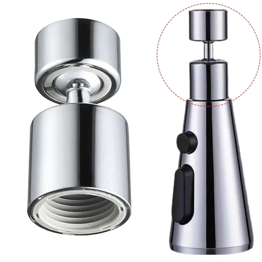 Water Spray Head Washbasin Faucet Nozzle° Rotary Splashback Faucet Aerator Kitchen Sink Pressurized Faucet Aerator Bubbler