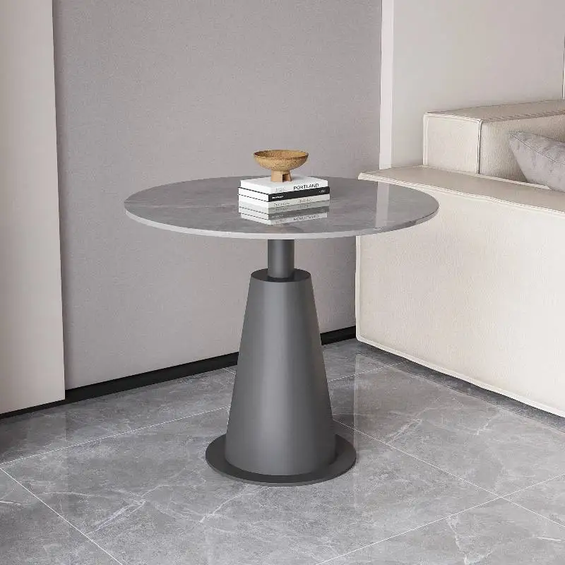 Mesa De centro De diseño dorado, Mini Mesa De centro redonda nórdica De lujo italiana negra, centro De lujo, Mesa De Centro, muebles De Sala