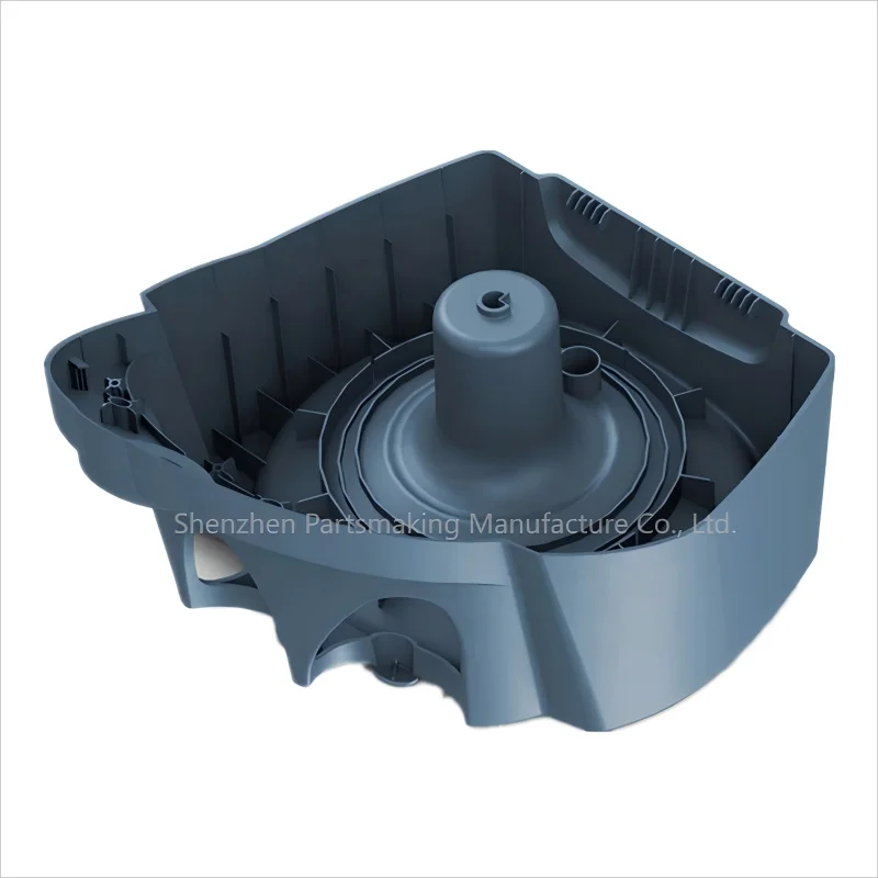 0.02mm Tolerance Nylon Parts - CNC Milling/Turning with Hand-Painted Finish