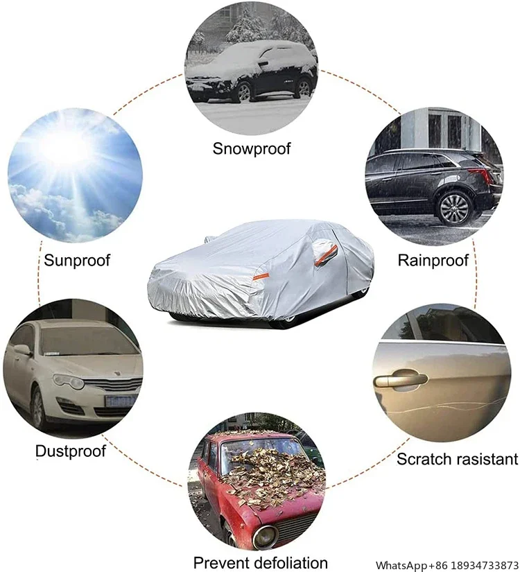 outdoor car cover car covers garage waterproof protection hail protection car cover