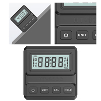 Digital Protractor 4*90° Angle Finder Gauge With Magnetic Base Angle Protractor Electronic Inclinometer Measurement Box