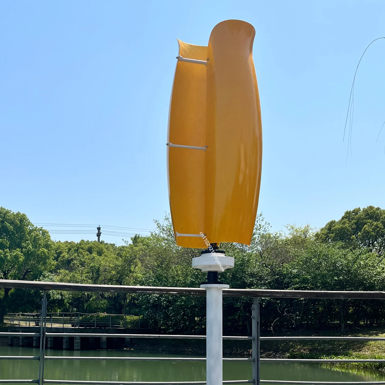 Windmills Vertical Axis Small Wind Turbine Generator 10000W 8000W 20000W 12V 24V Inner Air Duct alternative with MPPT Controller