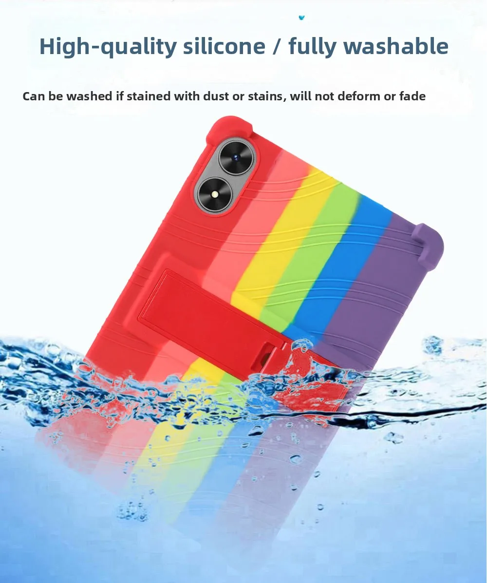 Stoßfeste TPU-Hülle für SHARECLOUD P10_T / FIRYMID 1060C 10, Vollständiger Schutz mit Ständer, in Verschiedenen Farben – Detail 8
