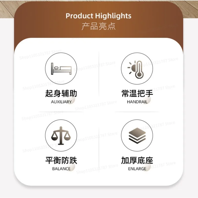For Anti-drop Handrails By The Bedside of The Elderly, Auxiliary Anti-fall, Bathroom Barrier-free Handrails