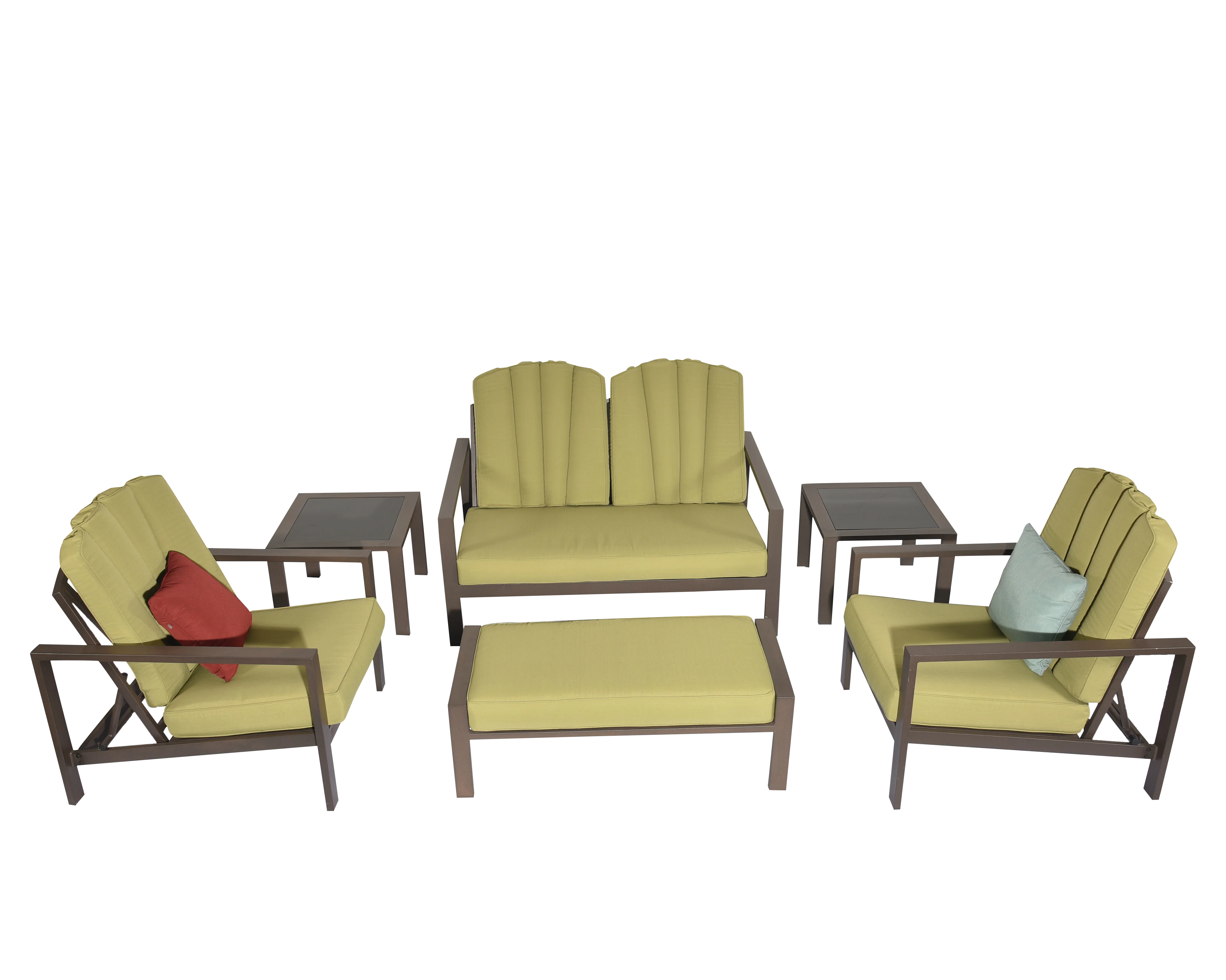 

Luxury Modern Aluminium Outdoor Garden Sofa Furniture Set