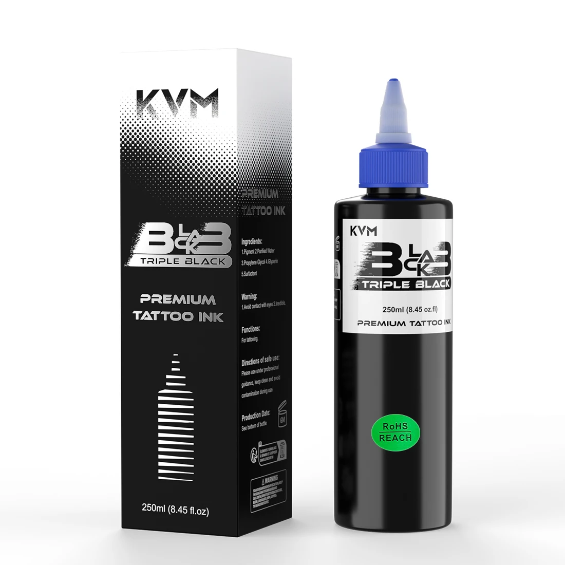 

1Pcs 8oz Black Tattoo Ink Pigment Professional Body Art Tattoo Ink Permanent Makeup Beauty Paints for Body Tattoo Accessories