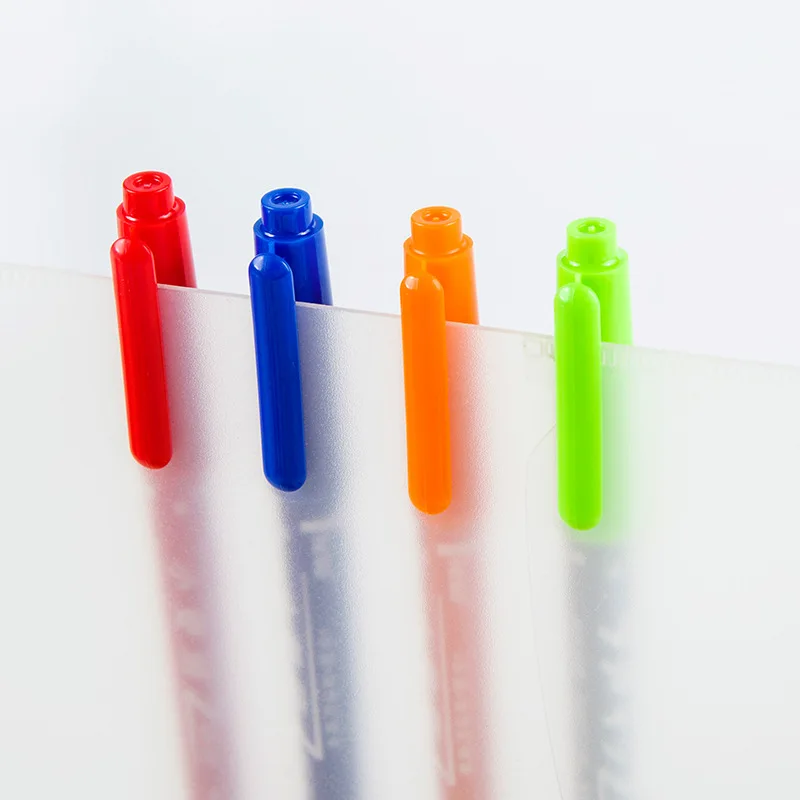 Twin Tip Permanent Art Markers Pens, Fine Point, Waterproof, Oily, Black,Red,Blue Ink, Painting, Office, School Supplies, 10Pcs