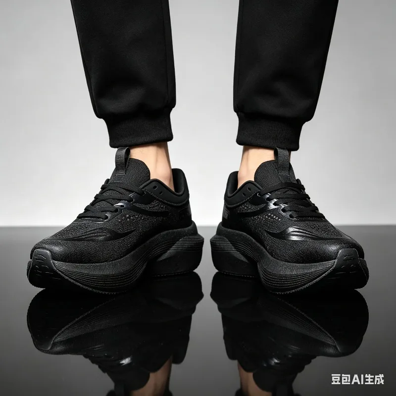 New Running Shoes Carbon Board Marathon Men Sports Breathable Lightweight Women's Comfortable Athletic Nonskid Sneakers Casual