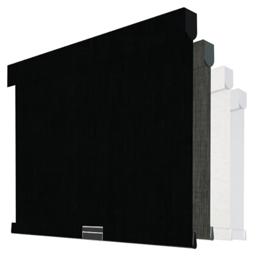 

Беспроводные рулонные шторы для окон с функцией Free-Stop, льняные жалюзи с ламбрекеном, термоизоляционная ткань, защита от УФ-излучения