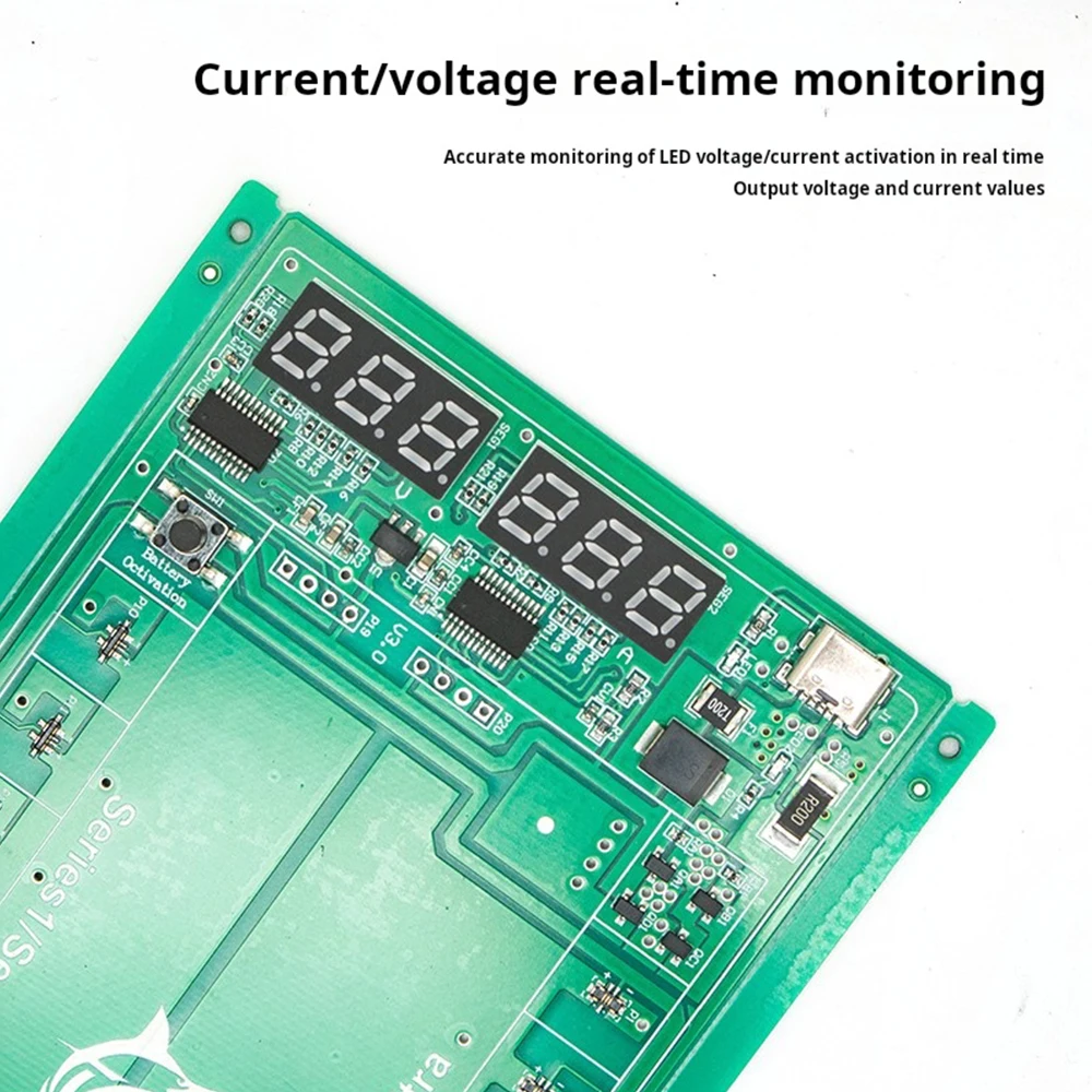 Watch Battery Activation Board for Apple Watch S1 S2 S3 S4 S5 S6 S7 S8 One -Click Fast Charge Activative Tool With 10 Test Units