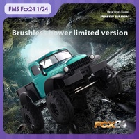 FMS Fcx24 1/24 Rc Car Brushless Power Performance Off-Road 4wd Outdoor Climbing Rc Remote Control Car Model Children'S Toy Gift