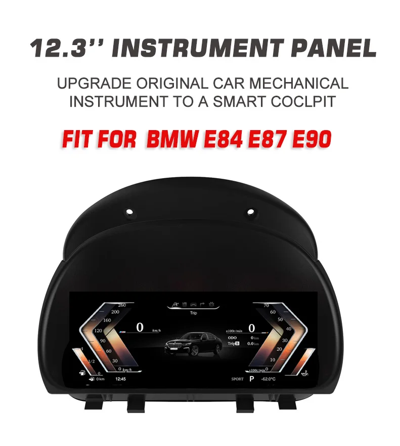 Kanor سعر المصنع 11 "لوحة القيادة LCD الرقمية لـ 3 Series E90 E91 E92 325i 2006-2012 مجموعة الأدوات #2