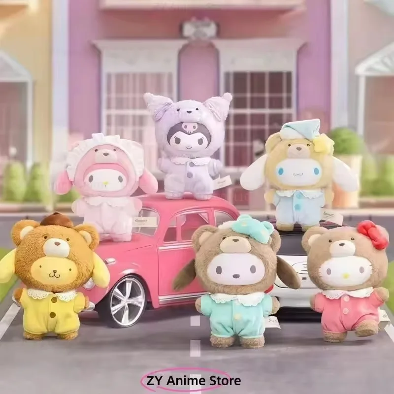 

Sanrio Family Latte Baby Iii Series Mystery Blind Box Elf Rabbit Ornament Children'S Holiday Surprise Gift Trendy Play Toy