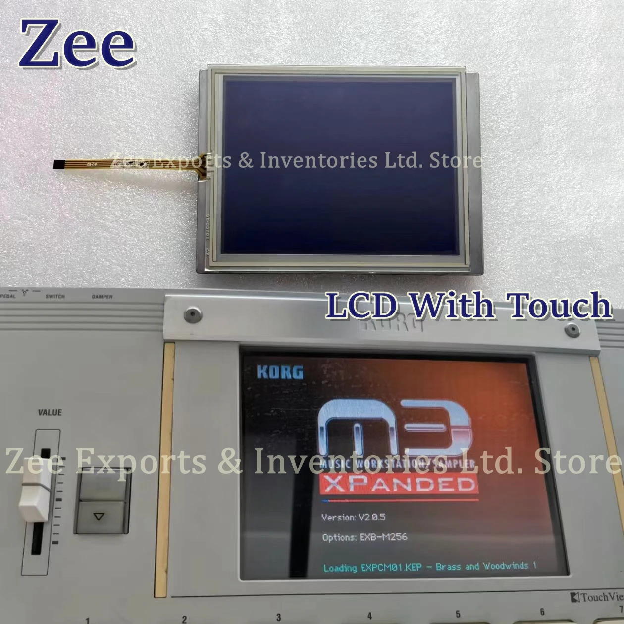 Original For Korg M3 5.7 Inch LCD Display Panel WIth Touch Scree (100% Test Before Shipment)