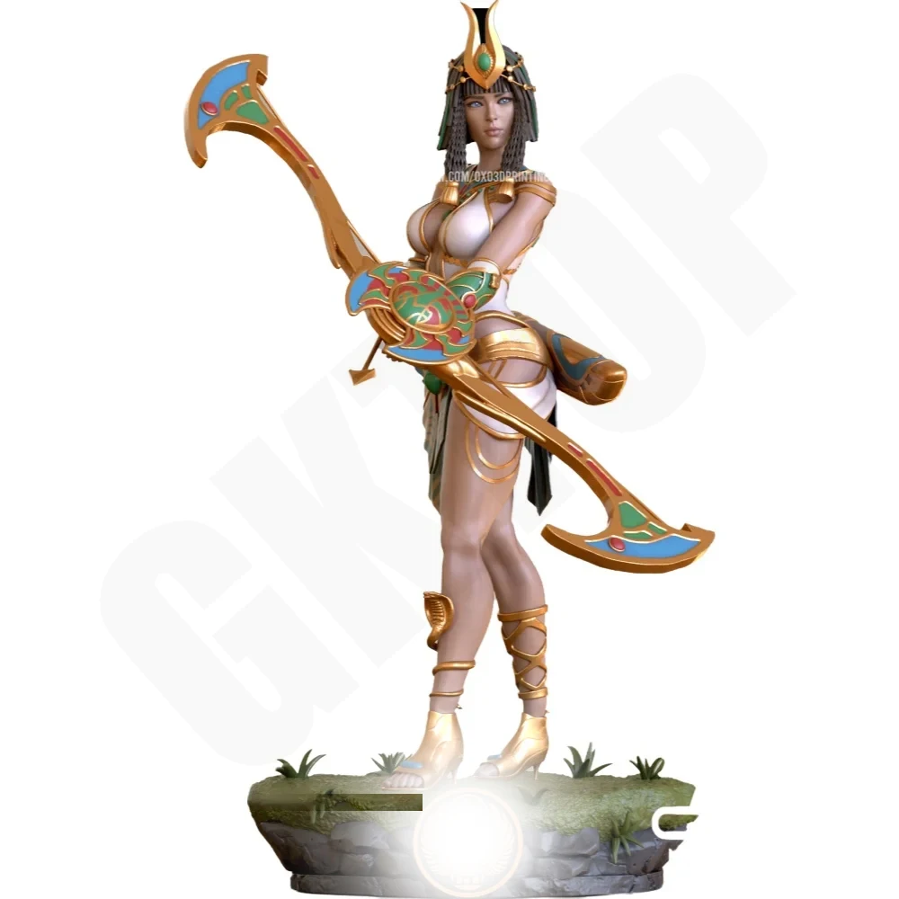 

Arch Neith Egyptian Goddess Resin Model Kit 3d Print Doll 1/24 Unassembled Resin Figure Statue Kit Unpainted Toy Gk Play Set