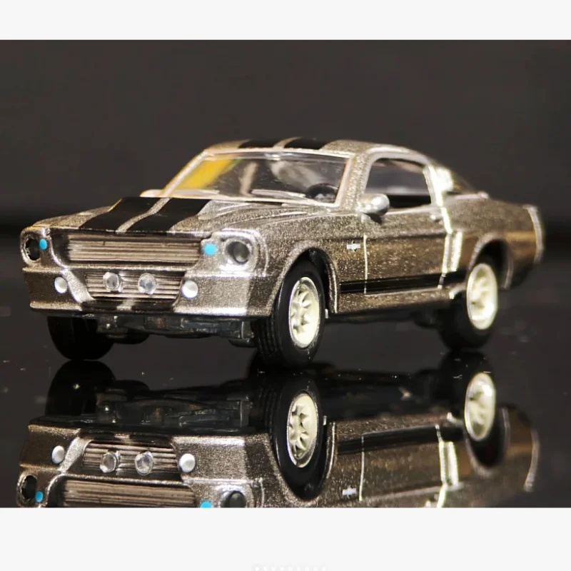 

Green Light 1:64 1967 Custom Ford Mustang Speed 60 seconds 44742 Toy Car Model Childrens Gift.