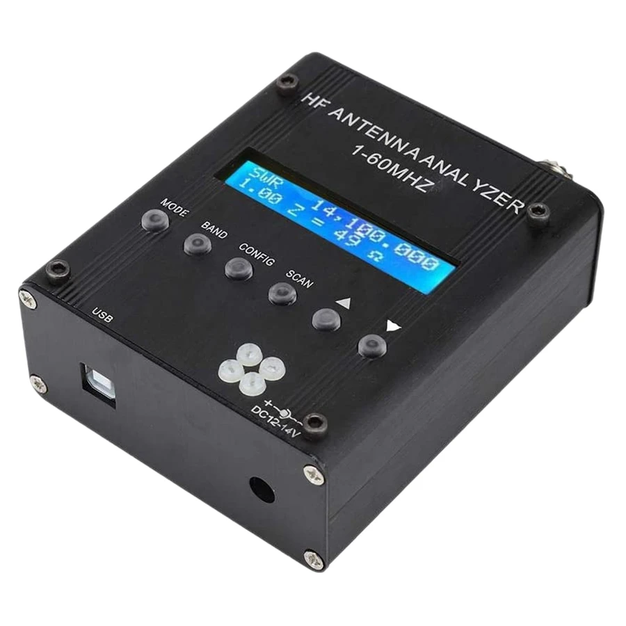 Imagem -04 - Shortwave Shortwave Antenna Analyzer Mr300 Saída 2.0v pp Vector Tester Medidor Ajustável Bluetooth Digital