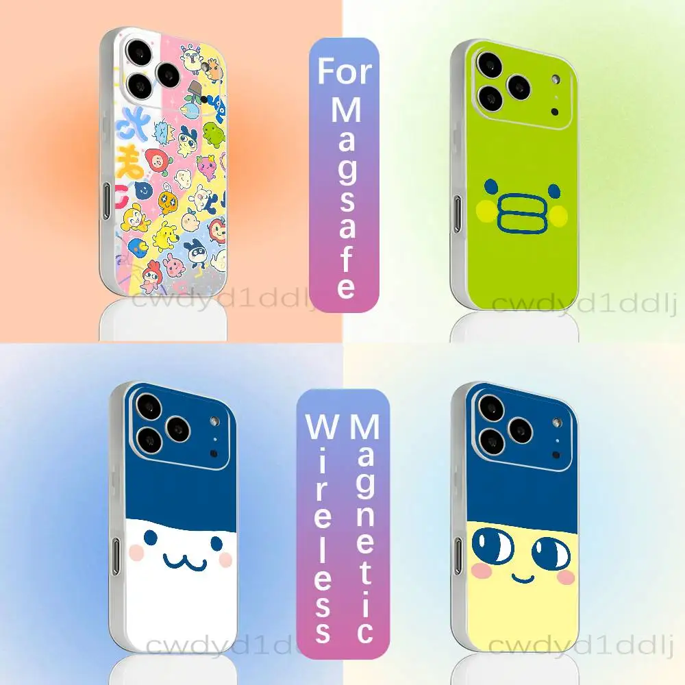 T-Tamagotchi Cute Game Phone Case For iPhone 15,16,17,13,14,