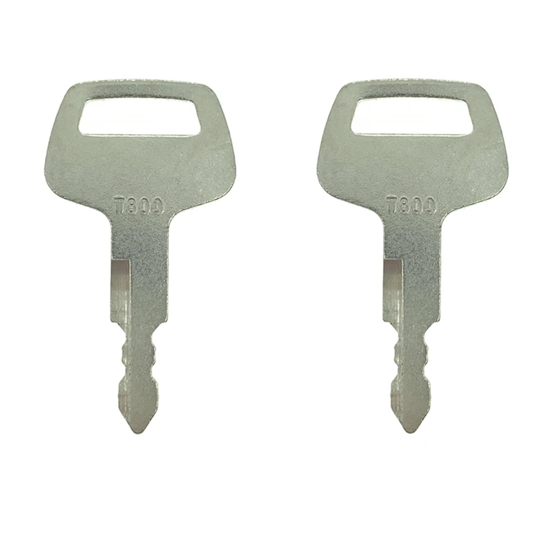 2 Pcs 26322-42311 T800 Ignition Key For Various TCM Wheel Loader Models Free Shipping