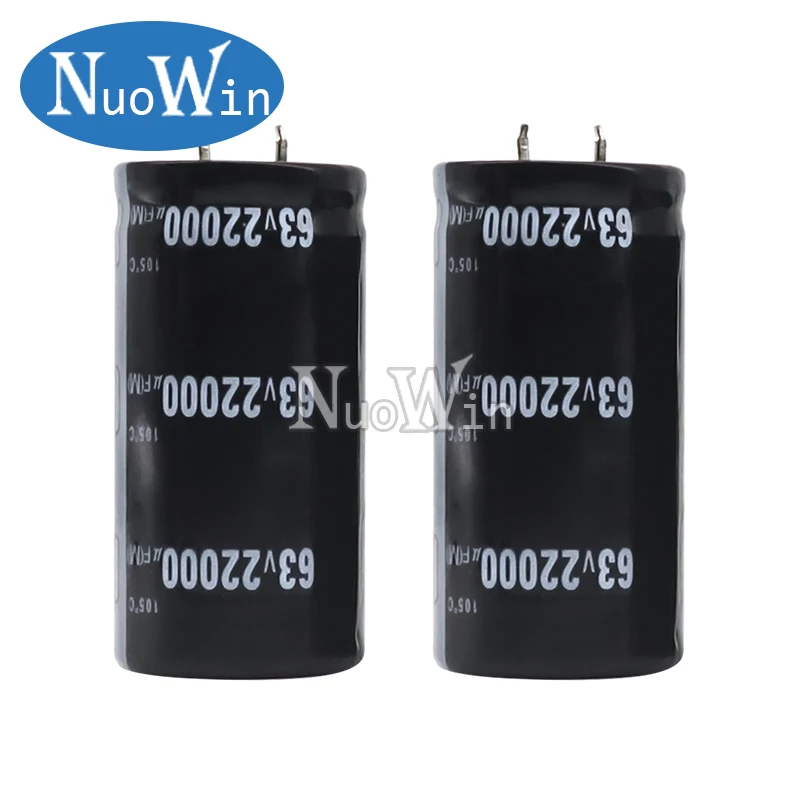 2PCS Electrolytic Capacitor 25V 35V 63V 80V 100V 200V 250V 400V 450V 6800UF 10000UF 12000UF 22000UF Radial DIP Tolerance 20%