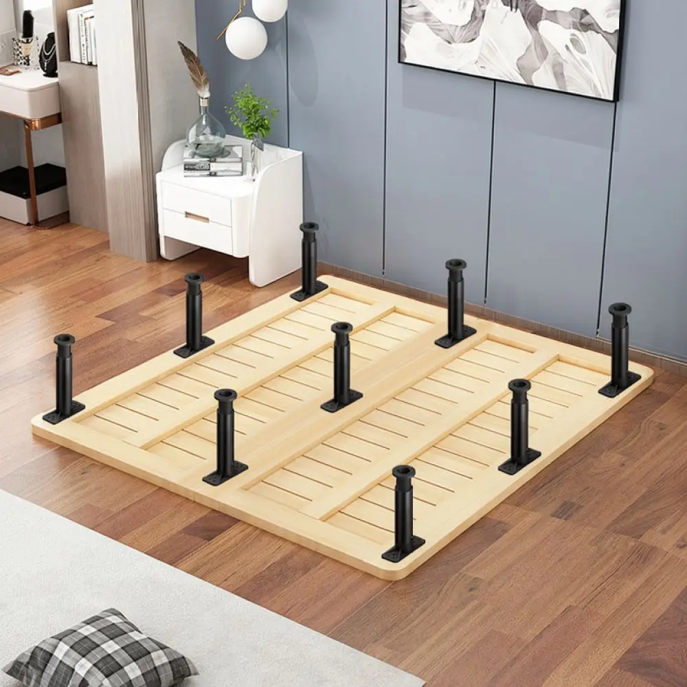 Universal Adjustable Furniture Support Feet Bed Frame Strengthening Leg Sofa Table Height Raiser Cabinet Base