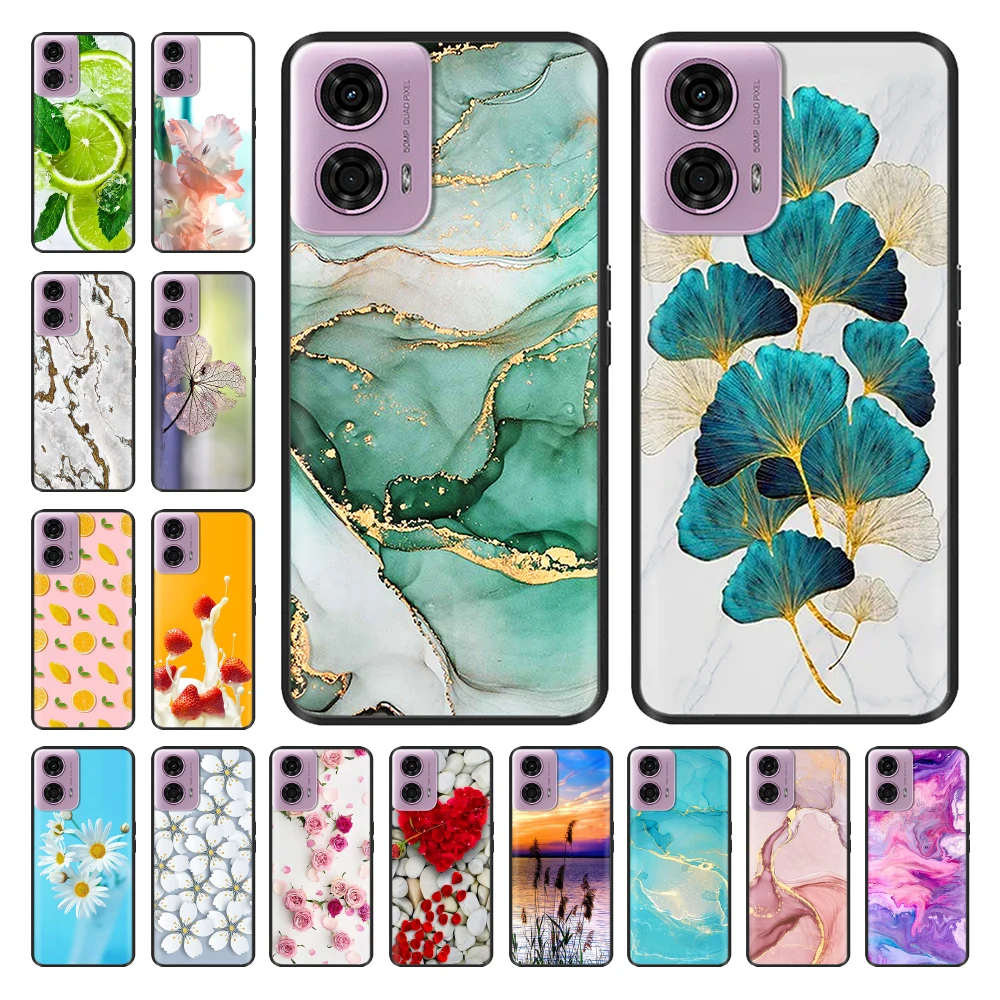 For Motorola Moto G04 Case Soft TPU Silicone Phone Case Fundas For Moto G04 Back Cover MotoG04 G 04 XT2421-2 Shockproof Bumper